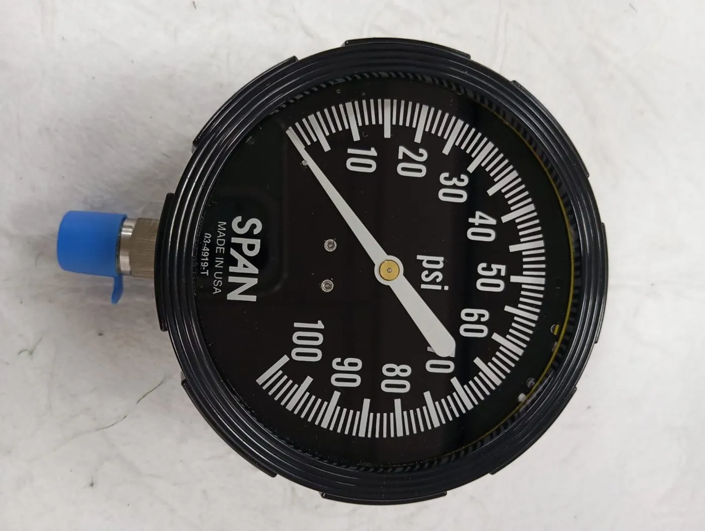 Escala de 0 a 100 psi